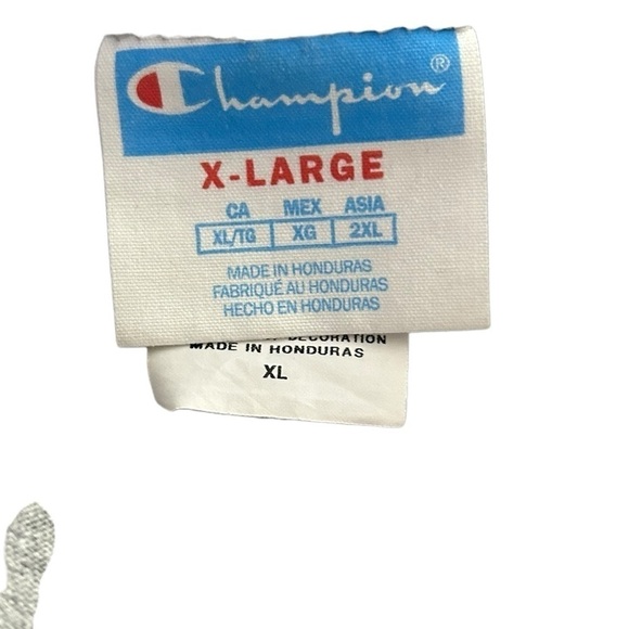 Champion Authentic Athleticwear Gray Crewneck T-Shirt• Size: XL • Used - Picture 7 of 7